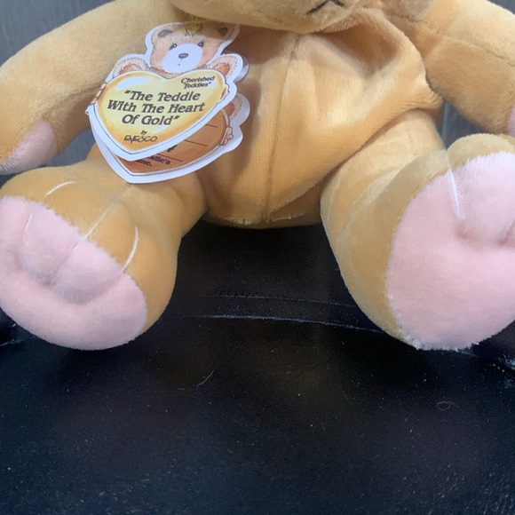 Retired Cherished Teddies Sara Teddy Bear Beanie With Satin Head Band & Tag - Picture 4 of 11